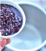 椰香黑米水果粥的做法圖文步驟