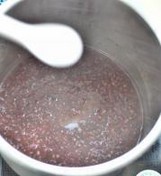 椰香黑米水果粥的做法圖文步驟