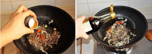 肉絲燒黃花菜的做法圖文步驟