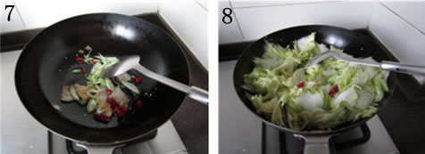 醋溜白菜的做法圖文步驟