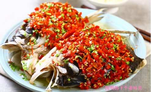 剁椒魚頭的做法 剁椒魚頭的做法