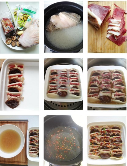 火腿燉肘子的做法圖文步驟