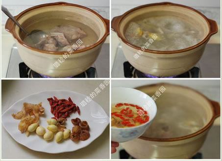 玉竹白果排骨湯的做法圖文步驟
