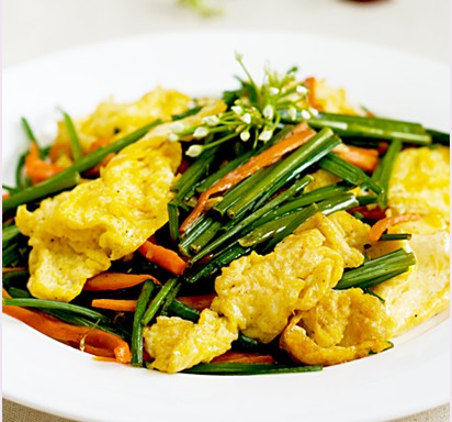 蛋炒韭菜苔的做法 蛋炒韭菜苔的做法