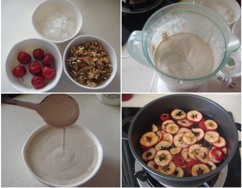 山楂核桃飲的做法圖文步驟