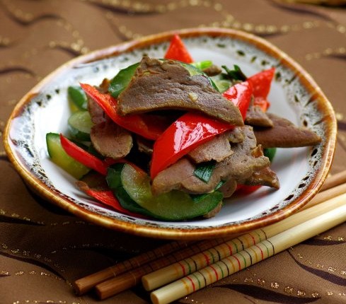 小炒臘豬肝的做法 小炒臘豬肝的做法