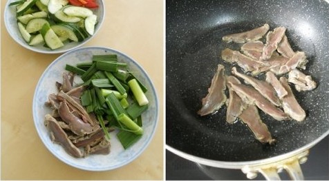 小炒臘豬肝的做法圖文步驟