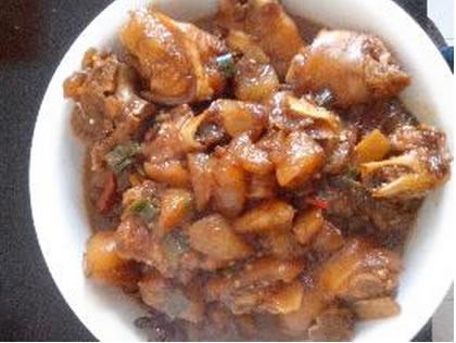 紅燒豬腳白蘿卜的做法 紅燒豬腳白蘿卜的做法