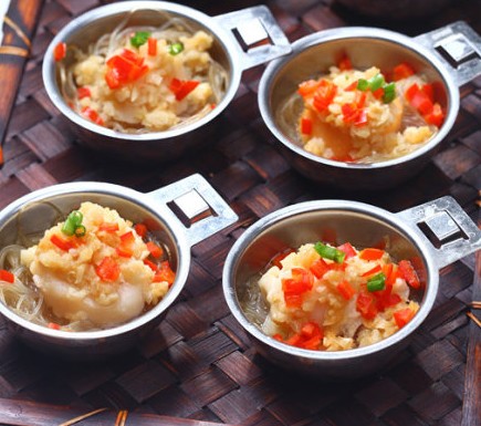 粉絲蒜蓉蒸帶子的做法 粉絲蒜蓉蒸帶子的做法