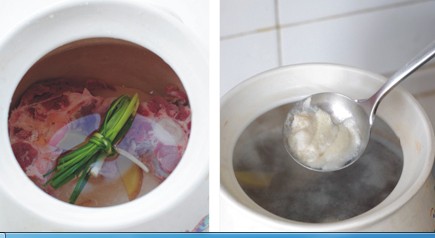 牛尾鮮菌湯煲的做法圖文步驟