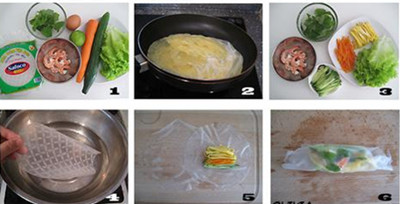 越南春卷的做法圖文步驟