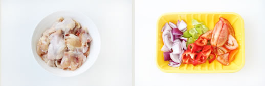 黑椒番茄炒雞的做法圖文步驟