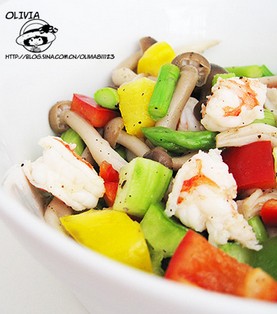 五彩時蔬的做法 五彩時蔬的做法