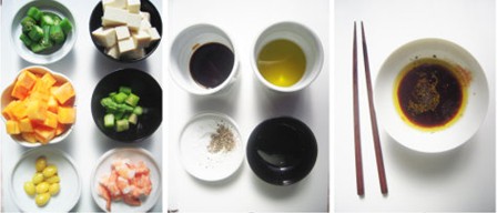 鮮柿白果沙拉的做法圖文步驟