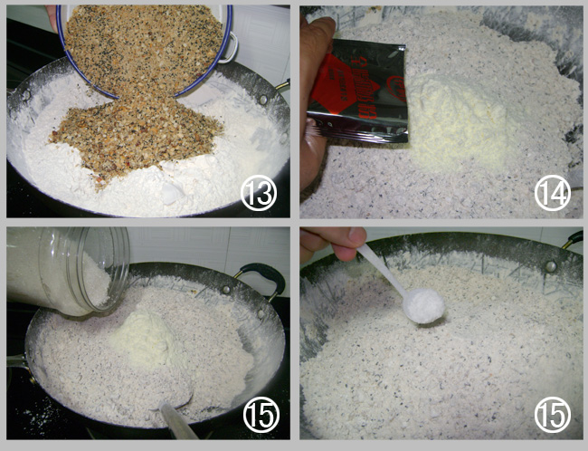 五仁月餅餡的做法圖文步驟