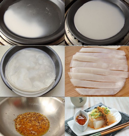 西安小吃涼皮的做法圖文步驟