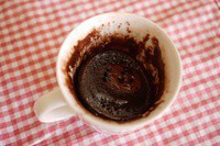 五分鐘微波爐蛋糕的做法圖文步驟