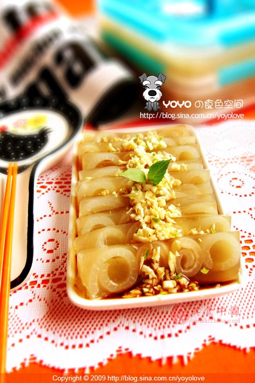 水晶豬皮凍的做法 水晶豬皮凍的做法