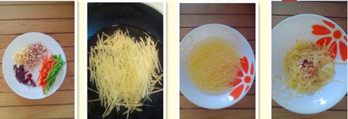 嗆拌酸辣土豆絲的做法 嗆拌酸辣土豆絲的做法