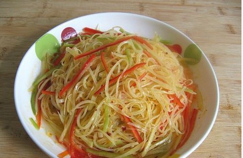 涼拌土豆絲的做法 涼拌土豆絲的做法