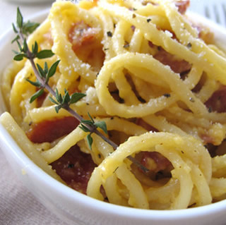 培根蛋面的做法 培根蛋面的做法