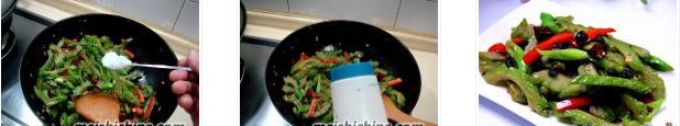 干煸苦瓜的做法圖文步驟