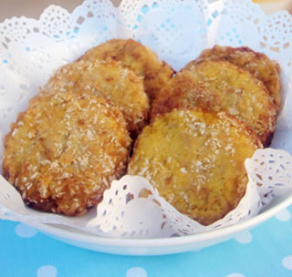 南瓜肉餅的做法 南瓜肉餅的做法