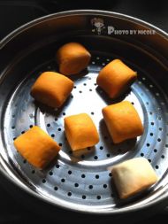 胡蘿卜雙色饅頭的做法圖文步驟