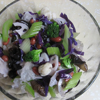 涼拌素什錦的做法 涼拌素什錦的做法