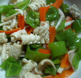 青椒魷魚的做法 青椒魷魚的做法