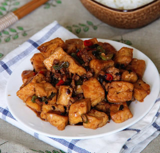 香辣煎豆腐的做法 香辣煎豆腐的做法