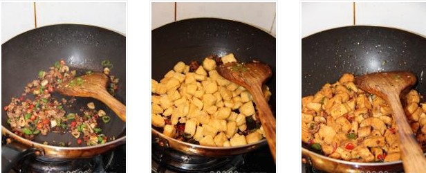 香辣煎豆腐的做法圖文步驟