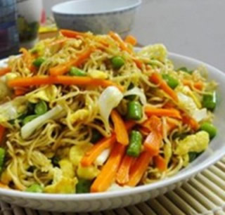 素菜炒面的做法 素菜炒面的做法