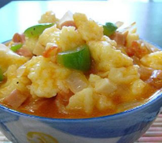 土豆面疙瘩的做法 土豆面疙瘩的做法