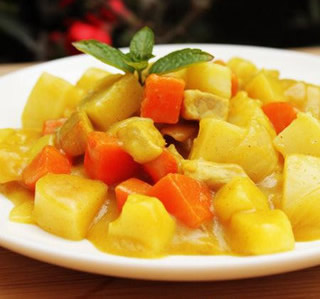 咖哩年糕的做法 咖哩年糕的做法