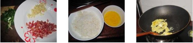 臘腸蛋炒飯的做法圖文步驟