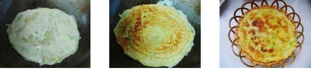 蔥花雞蛋燙面餅的做法圖文步驟