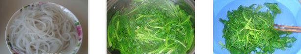 菠菜拌粉條的做法圖文步驟