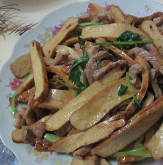 香干肉絲的做法 香干肉絲的做法