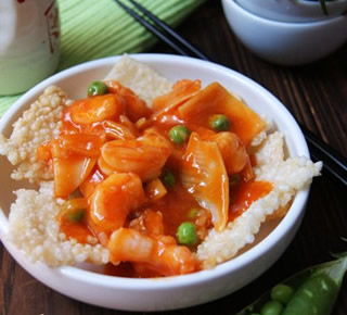 蝦仁鍋巴的做法 蝦仁鍋巴的做法