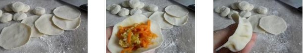 胡蘿卜雞蛋餃子的做法圖文步驟