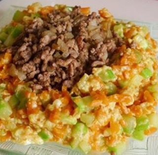 西葫蘆肉末豆腐的做法 西葫蘆肉末豆腐的做法