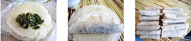 韭菜春卷的做法圖文步驟