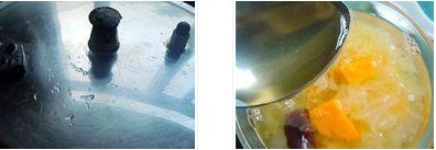 南瓜銀耳羹的做法圖文步驟