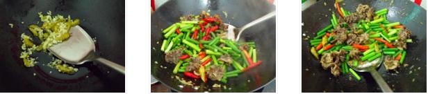 蒜薹菊花胗的做法圖文步驟