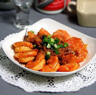 蒜香甜辣燒大蝦的做法 蒜香甜辣燒大蝦的做法