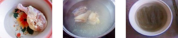 白菜粉皮燉雞的做法圖文步驟