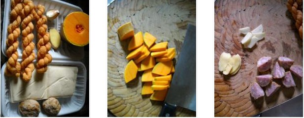 南瓜燉豆腐的做法圖文步驟