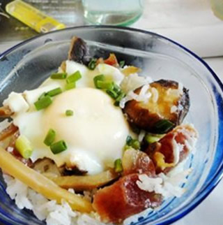 榨菜臘腸飯的做法 榨菜臘腸飯的做法