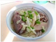 排骨白菜蔥香面的做法圖文步驟